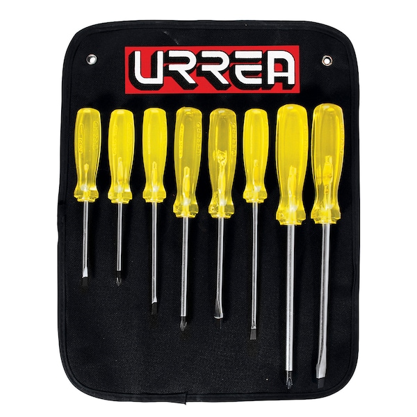 Amber Screwdriver Set of 8 Pieces Comb